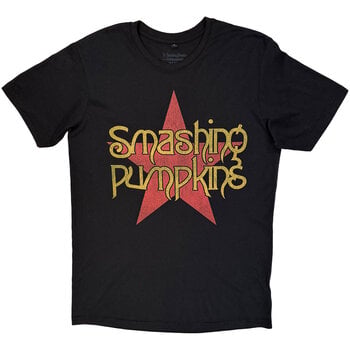 T-krekls The Smashing Pumpkins Rock Invasion (Back Print) Black S T-krekls - 1