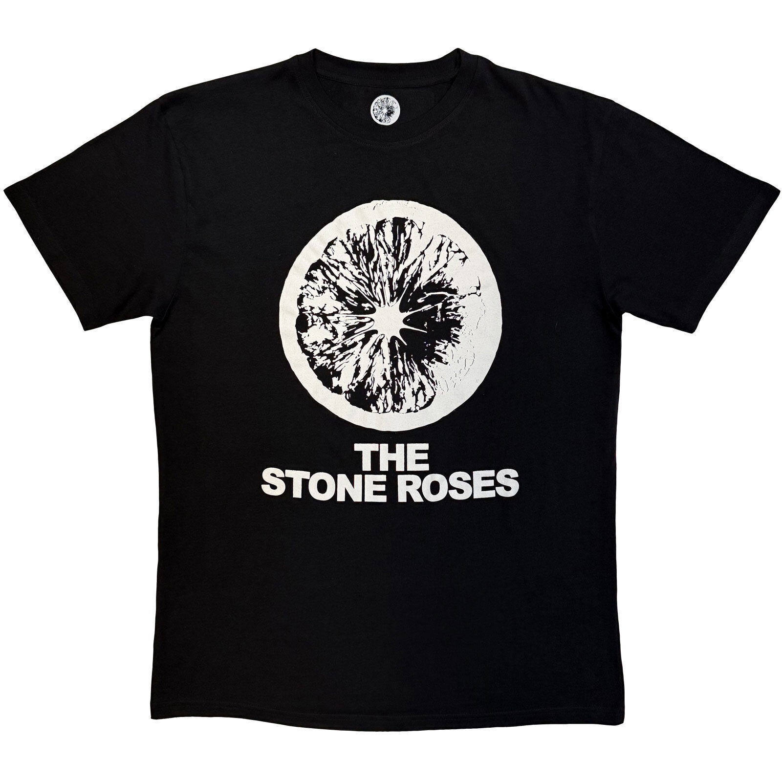 Tričko The Stone Roses Logo & Lemon Mono Black L Tričko
