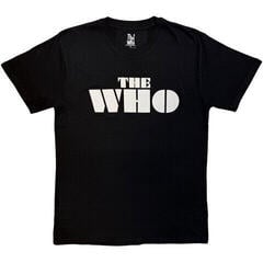 Tricou The Who Block Logo Mono