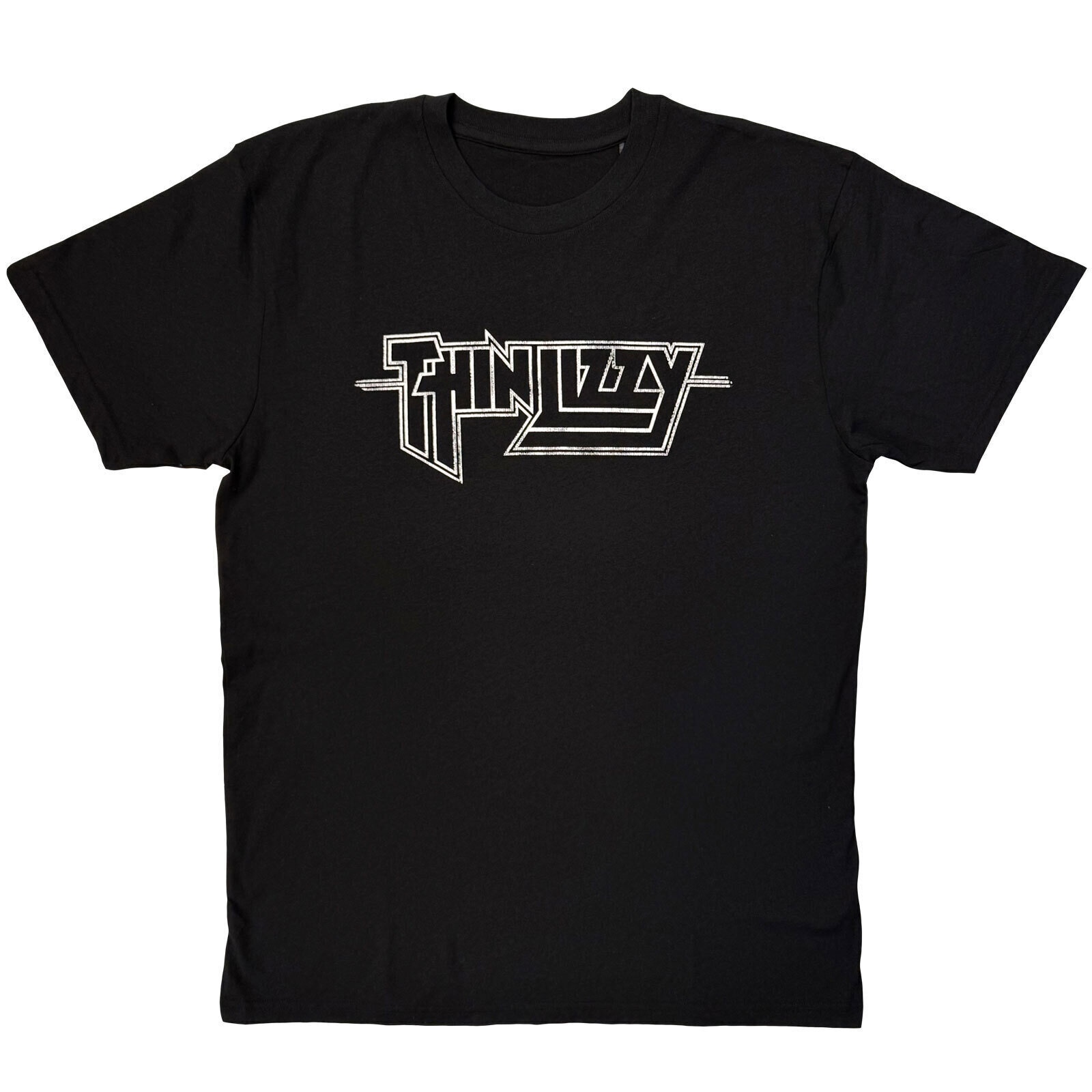 T-krekls Thin Lizzy Logo Mono Black XL T-krekls