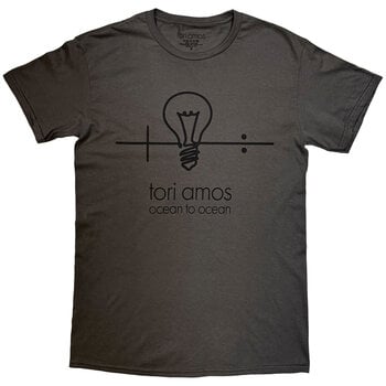 Marškinėliai Tori Amos Ocean To Ocean Charcoal Grey XL Marškinėliai - 1