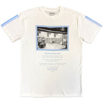 Tricou Turnstile Never Enough Studio (Back Print) White S Tricou - 1