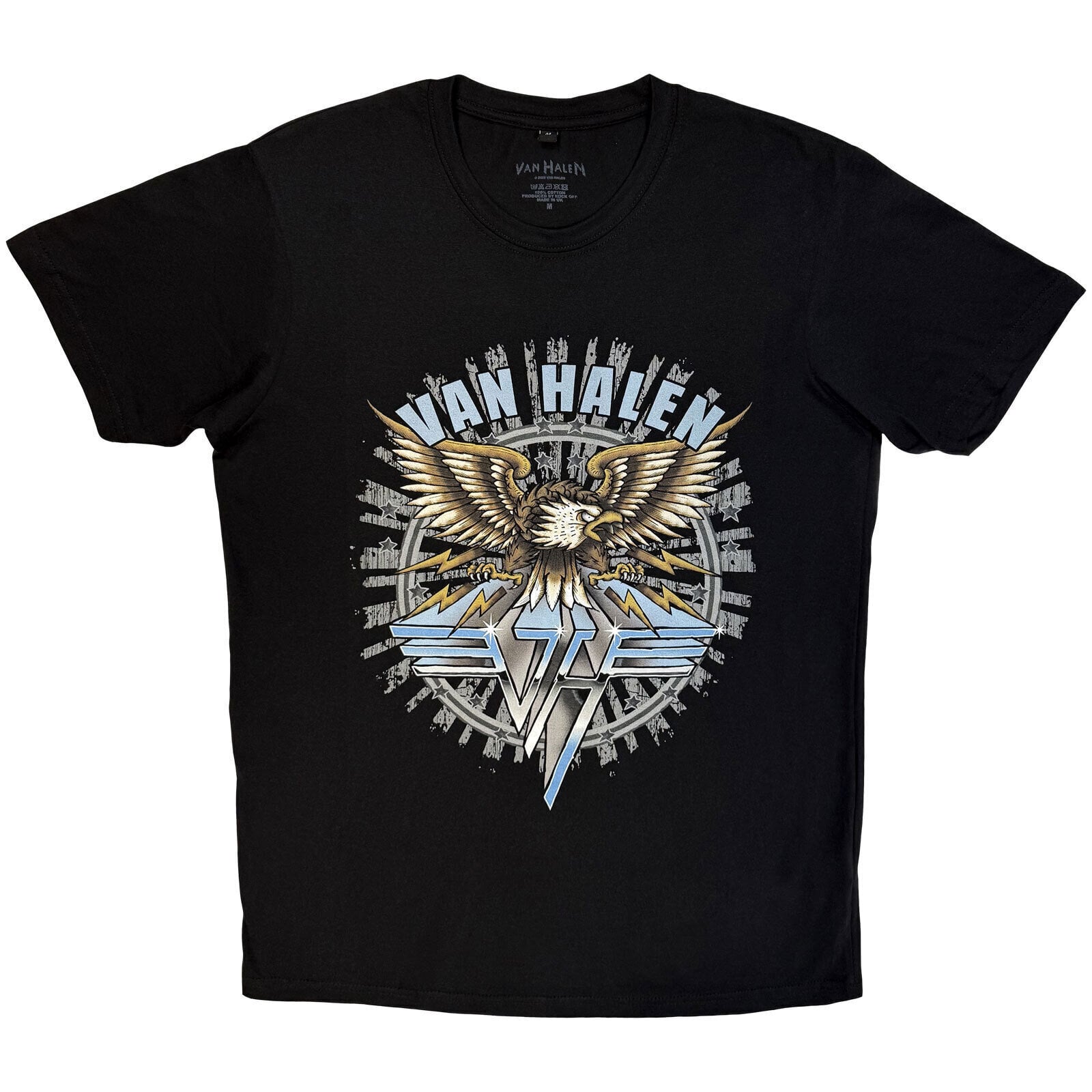 T-krekls Van Halen Eagle Black 2XL T-krekls