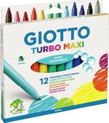 Flomaster GIOTTO Turbo Maxi Set flomastera 5 mm Miješati 12 kom