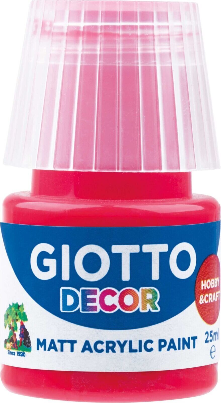 Akrilna boja GIOTTO Decor Akrilna boja Vermilion Red 25 ml 1 kom