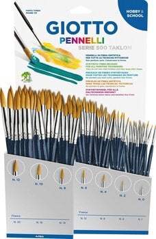 Ecset GIOTTO Series 500 Ecsetkészlet 12-10-8-6-4-2-0 84 pcs 84 pcs - 1