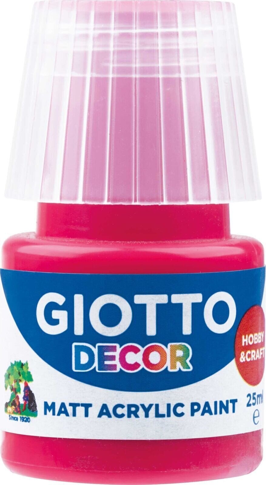 Akrila krāsa GIOTTO Decor Akriliniai dažai Carmine 25 ml 1 gab.