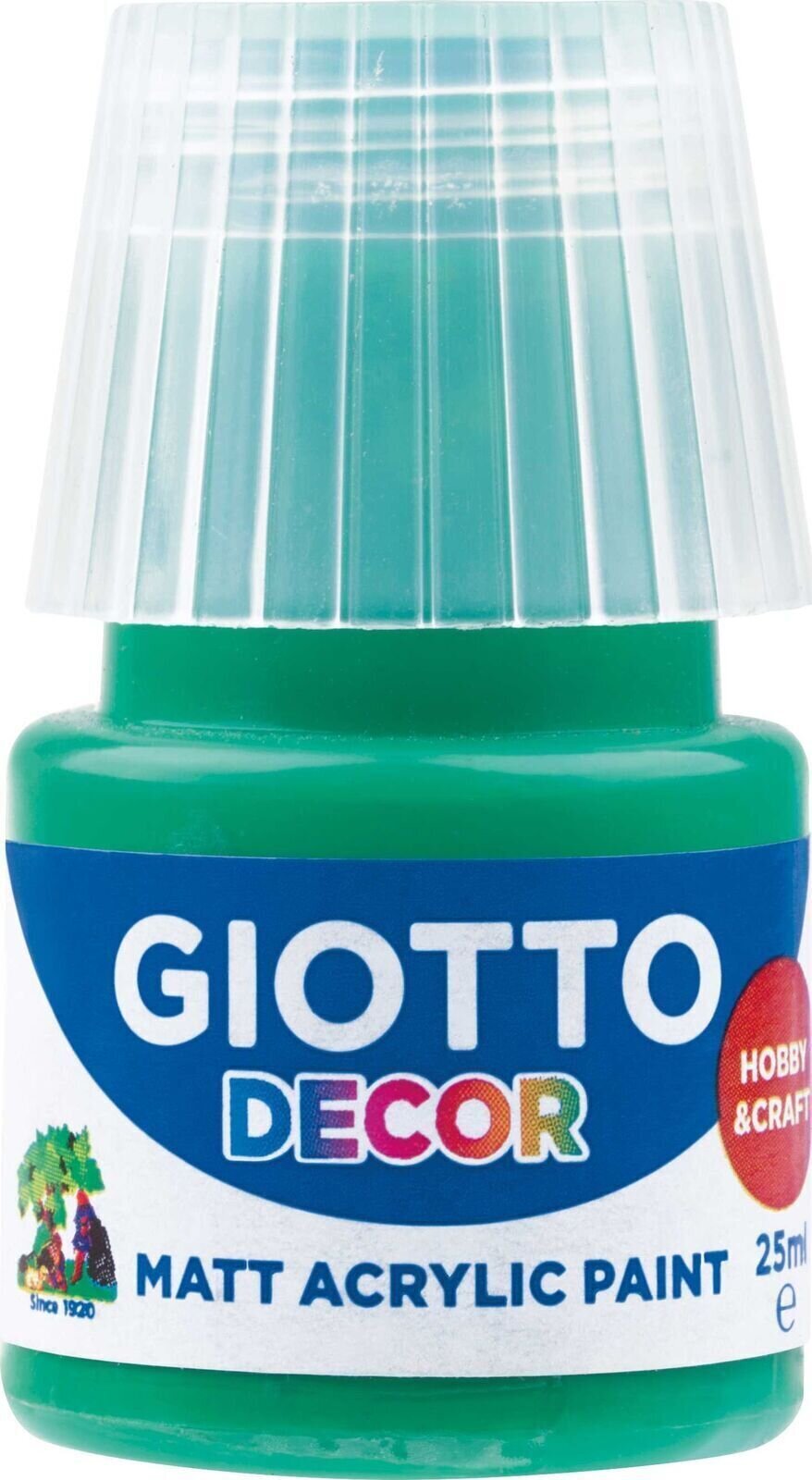 Akrila krāsa GIOTTO Decor Akriliniai dažai Emerald Green 25 ml 1 gab.