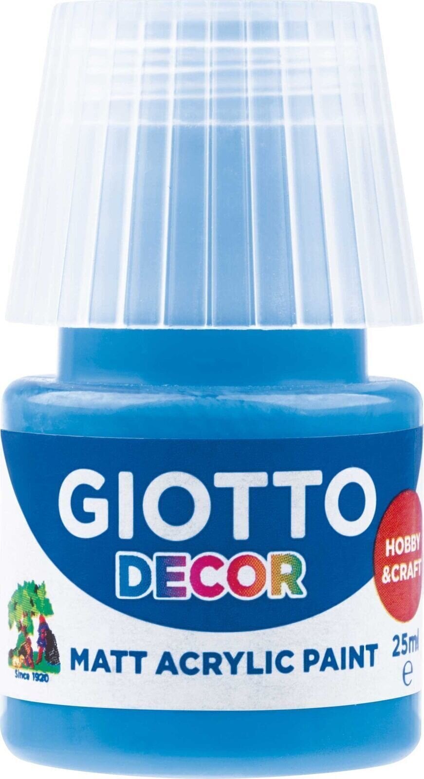 Akrila krāsa GIOTTO Decor Akriliniai dažai Azure 25 ml 1 gab.