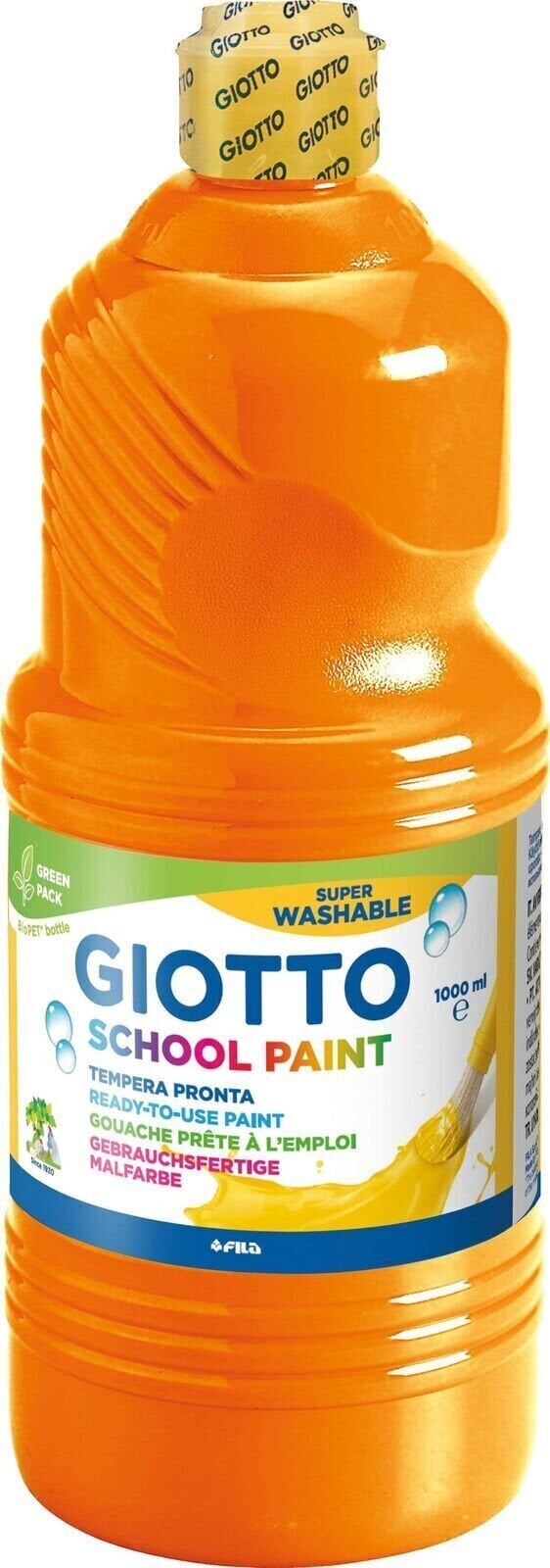 Tempera Paint GIOTTO School Paint Tempera Paint Orange 1000 ml