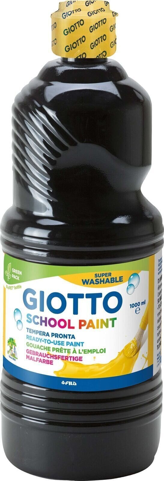 Tempera Paint GIOTTO School Paint Tempera Paint Black 1000 ml