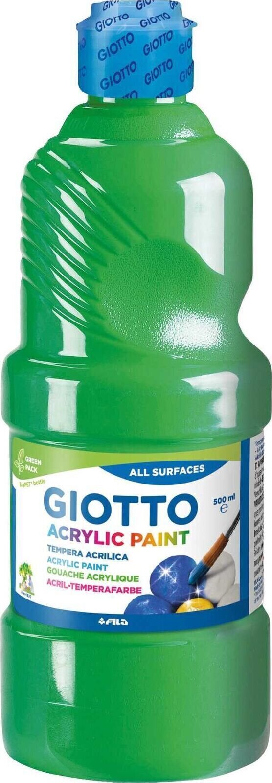Акрилна боя GIOTTO F53371200 АКРИЛНА боя Green 500 ml 1 бр.