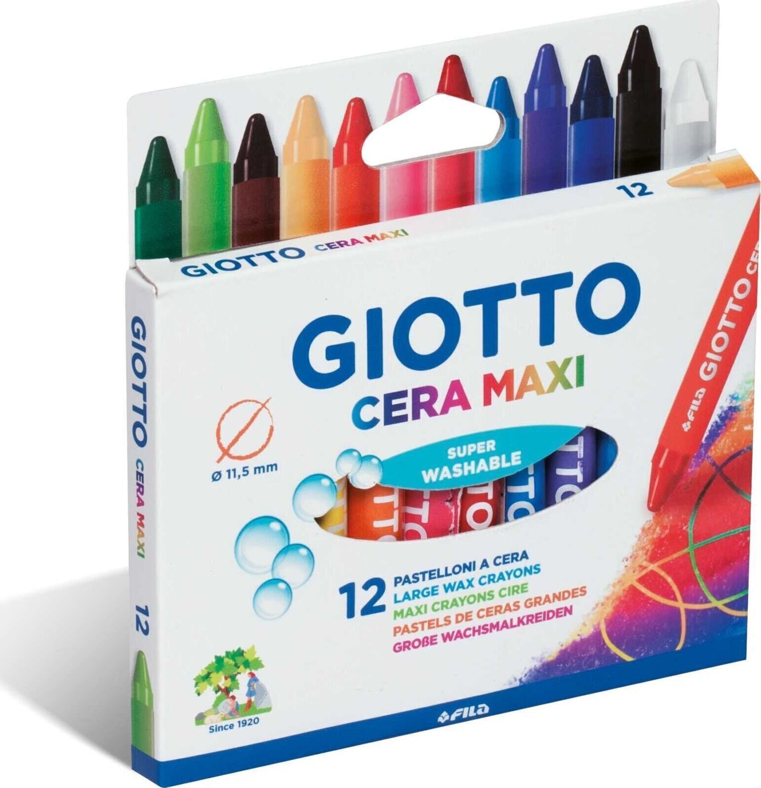Masne bojice GIOTTO Cera Maxi Masne bojice Miješati 12 kom