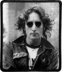 Antsiuvas / ženklelis John Lennon NYC Close Up Uzšūjams ielāps