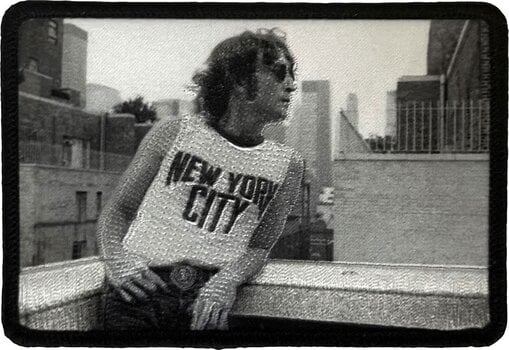 Antsiuvas / ženklelis John Lennon Leaning Uzšūjams ielāps - 1