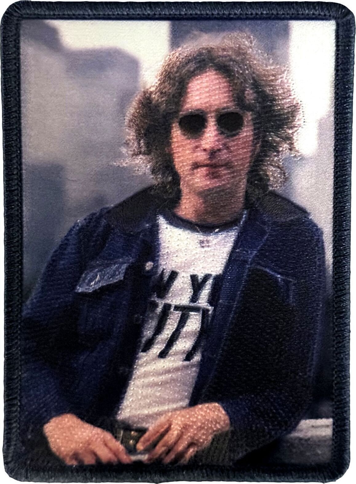 Antsiuvas / ženklelis John Lennon NYC Tee Uzšūjams ielāps