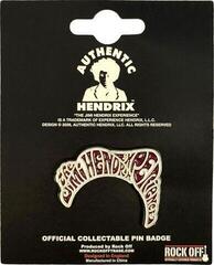 Antsiuvas / ženklelis Jimi Hendrix Swirl Logo Ženklelis