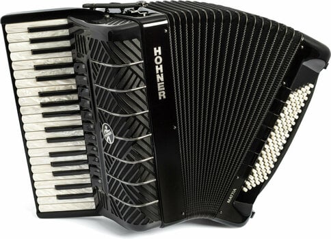 Piano accordion
 Hohner Mattia IV 96 Gun Gun Black/Pearl Key Piano accordion
 - 1