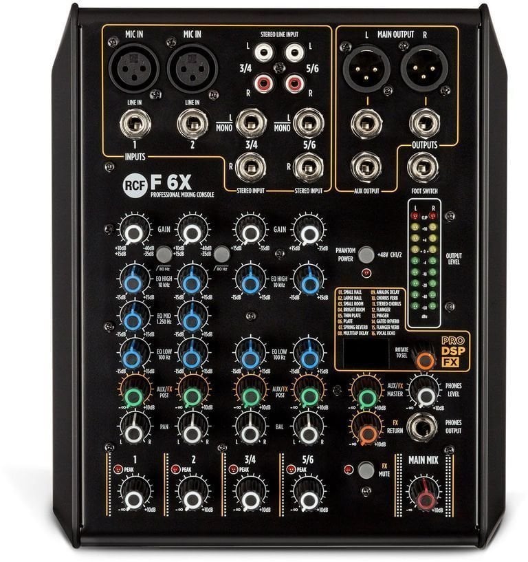 Table de mixage analogique RCF F 6X