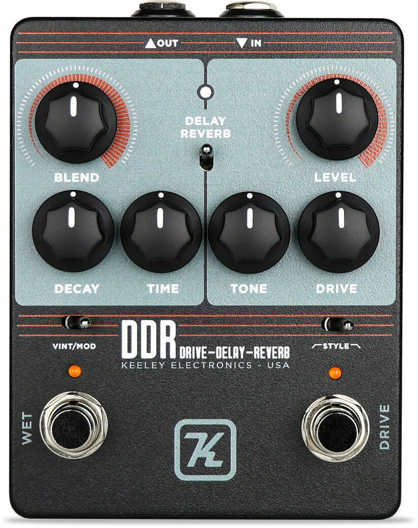 ギター Keeley DDR DRIVE-DELAY-REVERB DDR - Drive Delay Reverb - Keeley Electronics Guitar Effects Pedals