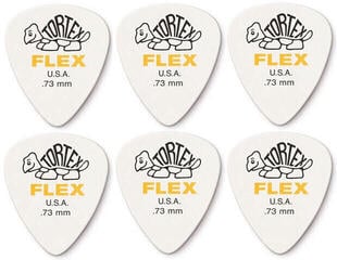 Перце за китара Dunlop 428R 0.73 Tortex Flex SET Перце за китара