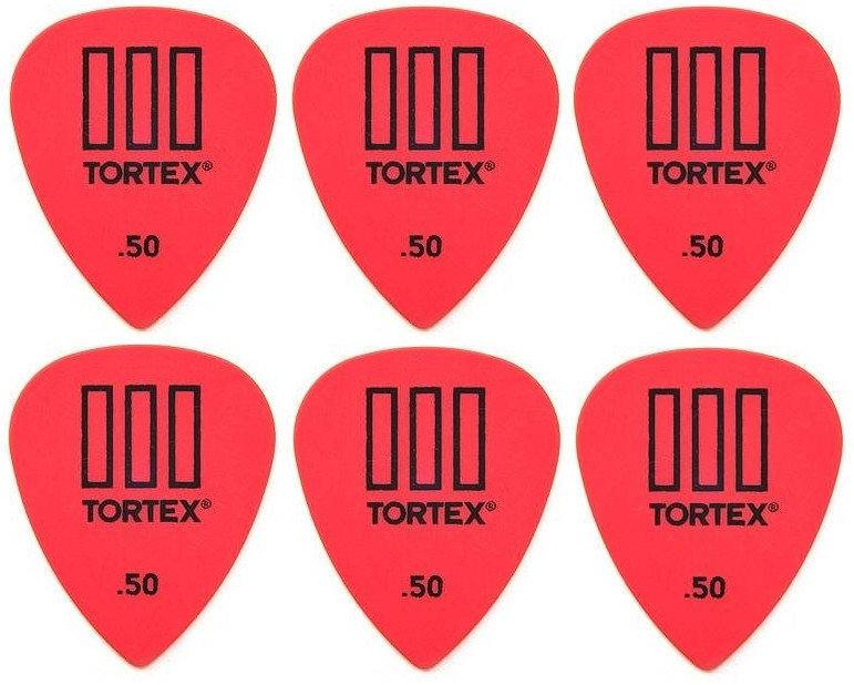 Перце за китара Dunlop 462R 0.50 Tortex TIII 6 Перце за китара