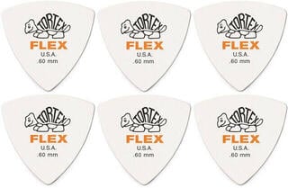 Перце за китара Dunlop 456R 0.60 Tortex Flex Triangle SET Перце за китара