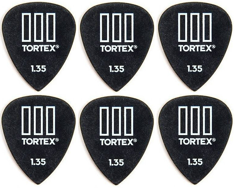Pick Dunlop 462R 1.35 Tortex TIII 6 Pick