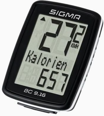 Aparelhos eletrónicos para ciclismo Sigma BC 9.16