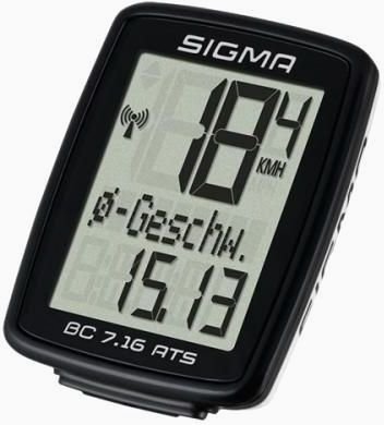 Elektronik til cykling Sigma BC 7.16 ATS Elektronik til cykling