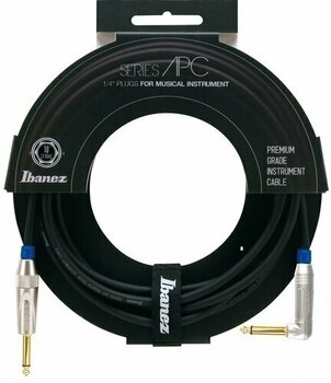 Instrumentenkabel Ibanez APC 15L Guitar Instruments Cable 4.6 m - 1