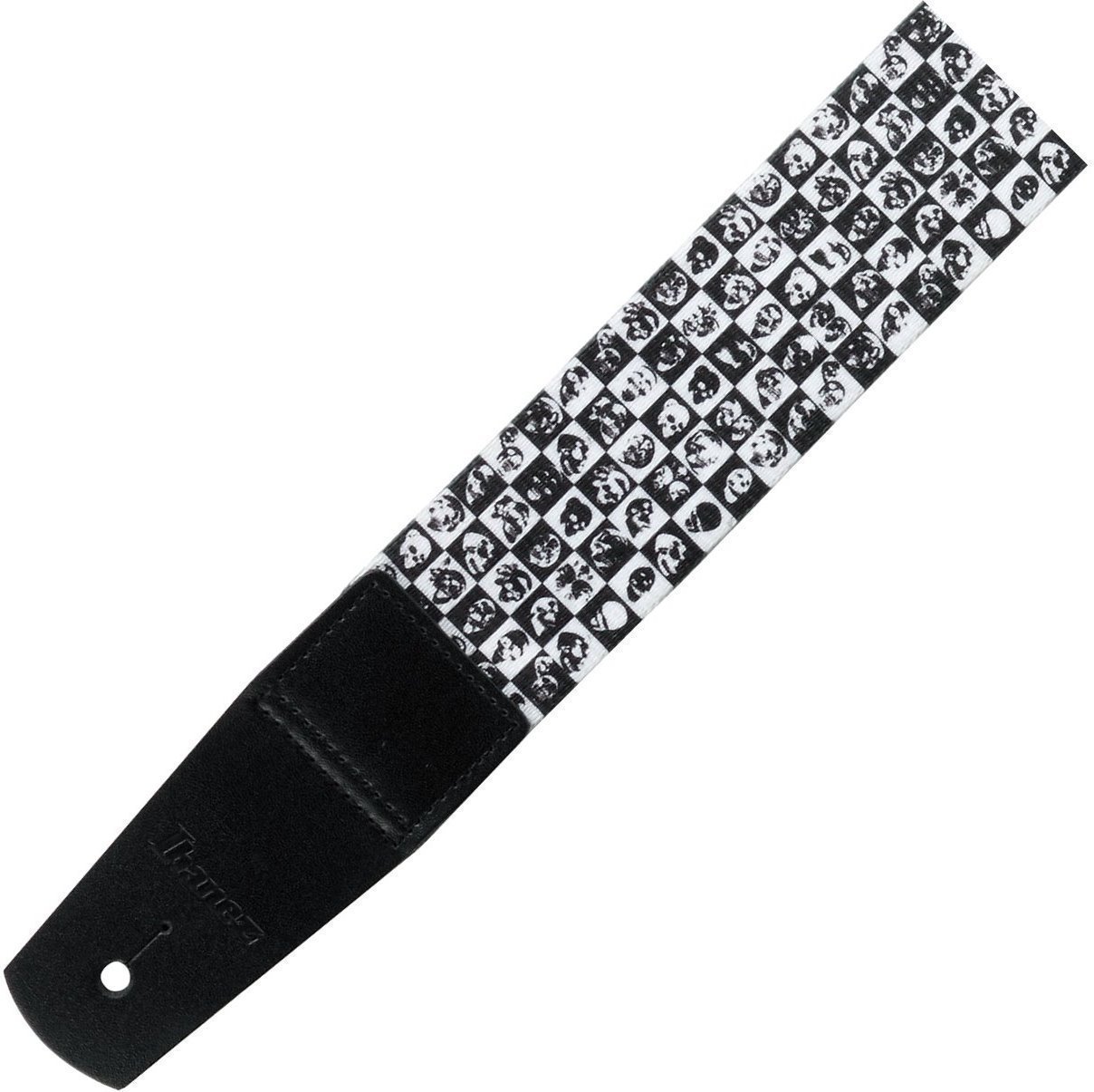 Tekstilni kaiš za gitaru Ibanez GSD50-P1 Guitar Strap 50 mm Checker & Skull