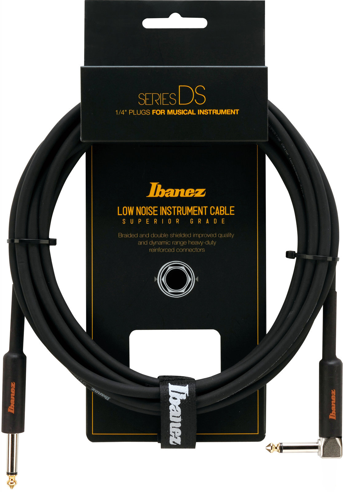 Câble pour instrument Ibanez DSC 10L Guitar Instruments Cable 3 m