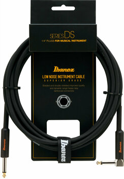 Cabo do instrumento Ibanez DSC 10L Guitar Instruments Cable 3 m - 1