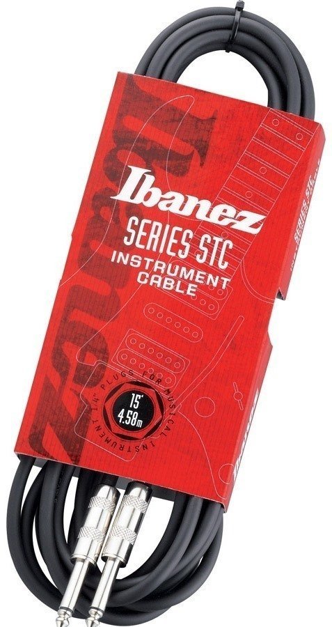 Cabo do instrumento Ibanez STC 15 Instruments Cable 4,5m