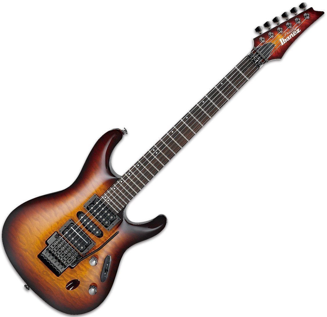 Electric guitar Ibanez S5570Q-RBB Regal Brown Burst