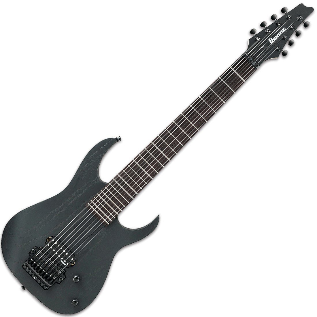 Guitarra elétrica de 8 cordas Ibanez M80M-WK Weathered Black