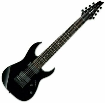 8-snarige elektrische gitaar Ibanez RG8 Black - 1