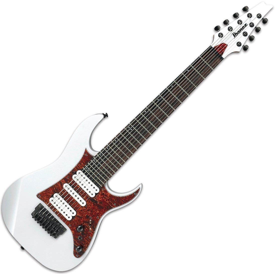 Guitarra eléctrica Ibanez TAM10 8-string Tosin Abasi signature White