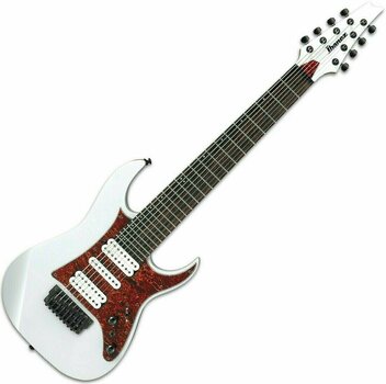 Signatur elektrisk guitar Ibanez TAM10 8-string Tosin Abasi signature White - 1