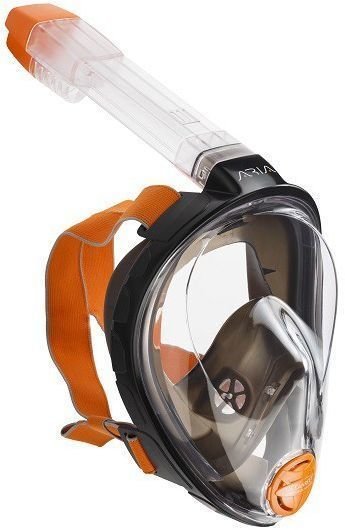 Diving Mask Ocean Reef Aria Full Face Snorkeling Mask Black L/XL