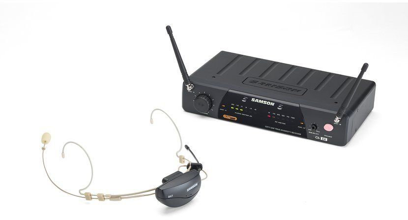 Système sans fil avec micro serre-tête Samson AirLine 77 AH7 Headset E4