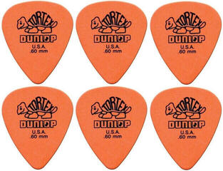 Plektra Dunlop 418R 0.60 Tortex Standard 6 Plektra
