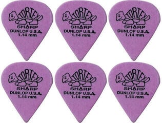 Перце за китара Dunlop 412R 1.14 Tortex 6 Перце за китара