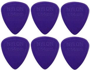 Palheta Dunlop 443R 1.14 Nylon Midi Standard 6 Palheta
