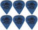 Dunlop 412R 1.00 Tortex 6 Pick