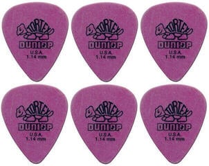 Palheta Dunlop 418R 1.14 Tortex Standard 6 Palheta