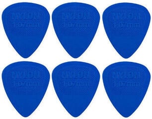 Palheta Dunlop 443R 1.07 Nylon Midi Standard 6 Palheta