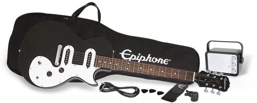 Guitare électrique Epiphone Les Paul SL Starter Pack Ebony