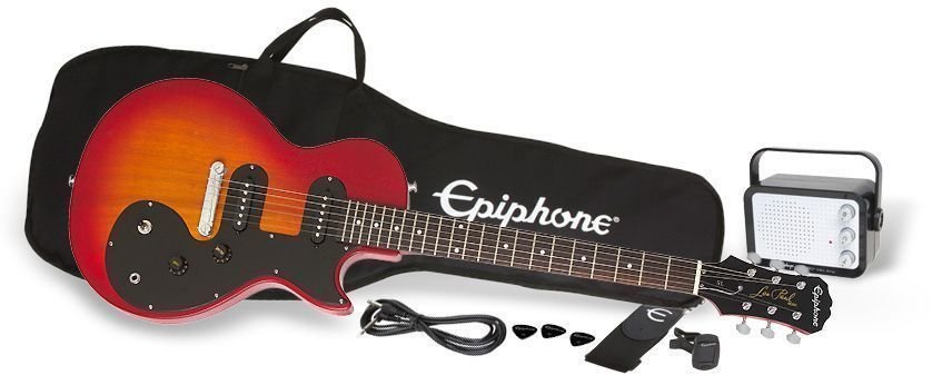 Elektrische gitaar Epiphone Les Paul SL Starter Pack Heritage Cherry Sunburst